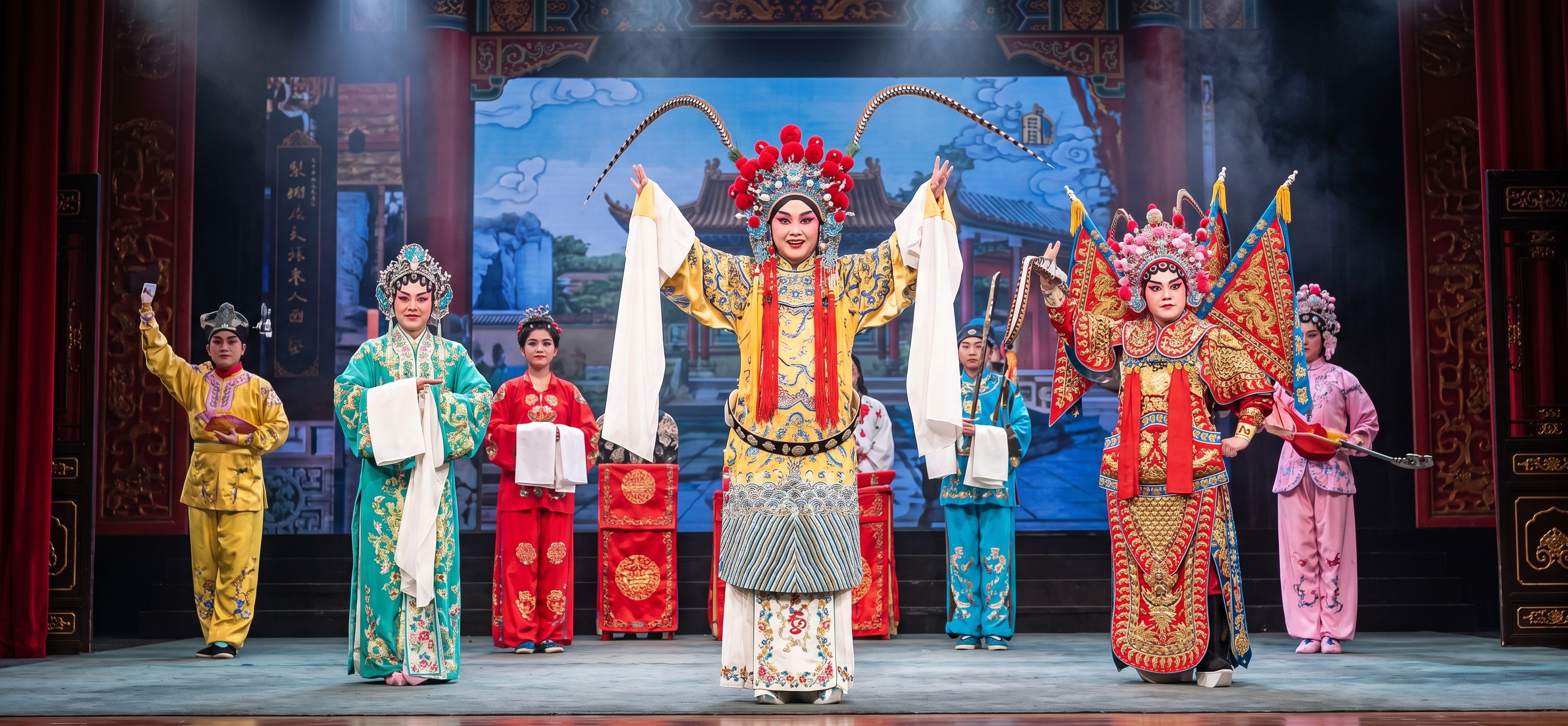 Traditional Chinese Opera Mask